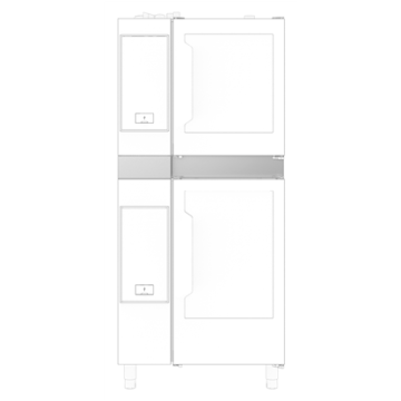 Electrolux Stacking kit for 6 GN 1/1 oven placed on electric 6 or 10 GN 1/1 PNC 922620