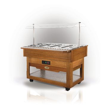 Scaiola Heated Buffet Display BREAKFAST CALDA