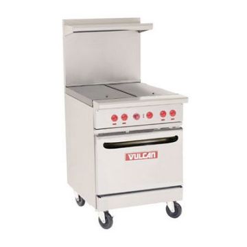 Vulcan Hart Electric Range EV24S-2HT208 with 2 Hot-Tops