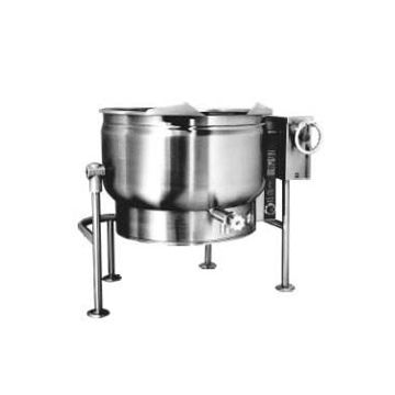 Market Forge FT-20LEF 20 gallon &#40;76 litres&#41; direct steam fully jacketed tri-leg tilting kettle 