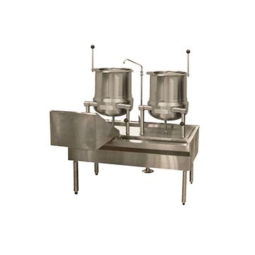 Market Forge FT-6 6 gallon &#40;23 litres&#41; direct steam table top drop-in kettle 