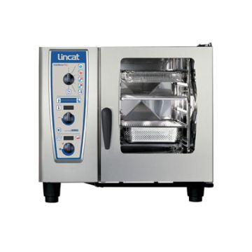 Lincat combi oven OCMPC61G CombiMaster&copy; Plus. Holds 6 1/1 GN containers. Gas