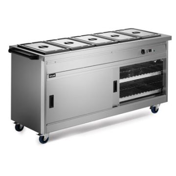 Lincat P6B5 bain marie hotcupboard 