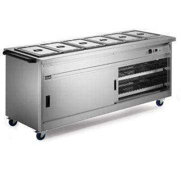 Lincat P8B6 bain marie hotcupboard 