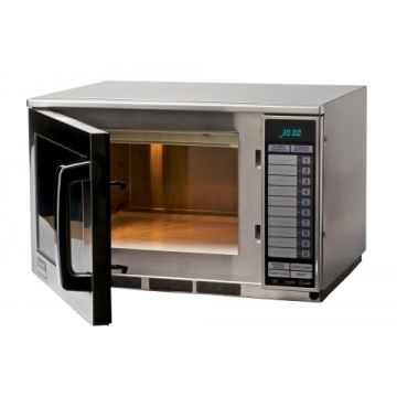 Sharp R-22AT 1500w Medium/Heavy Duty Programmable Touch Control Commercial Microwave Oven