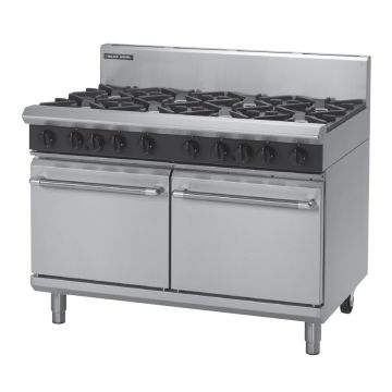 Blue Seal G528D 8 Burner Range With 1/1 GN Double Static Oven