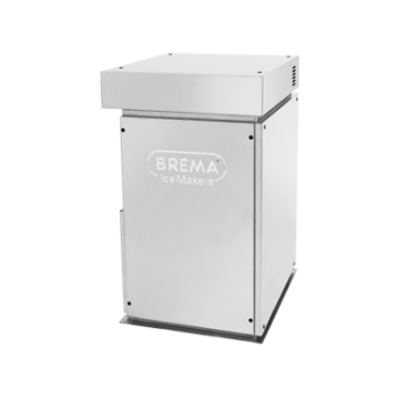 Brema Ice maker producing sub-cooled flat ice flakes PS 40bar (580psi). Model Brema M Split 1500 CO2H