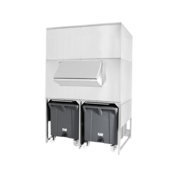 Brema Ice Maker Bin. Model Brema RB Double Roller Bin 1200H