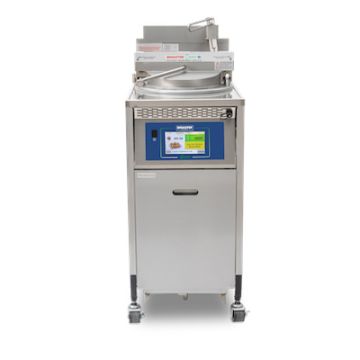 Broaster gas pressure fryer. E-Series 18G. High efficiency. Energy Star&trade; ready.