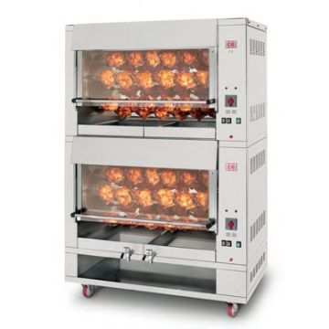 CB 2/P10-8 96P planetary chicken rotisserie. Electric. 96 bird capacity