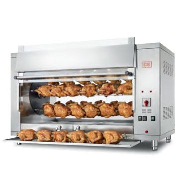 CB P10/4 24P planetary chicken rotisserie. Electric. 24 bird capacity