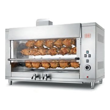 CB P10/5 30P planetary chicken rotisserie. Gas. 30 bird capacity