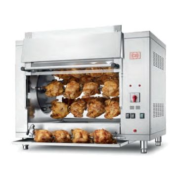 CB P7/5 20P planetary chicken rotisserie. Electric. 20 bird capacity