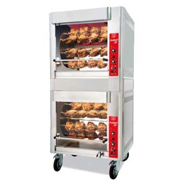 CB Planet 64 chicken rotisserie. High speed electric. 64 bird capacity