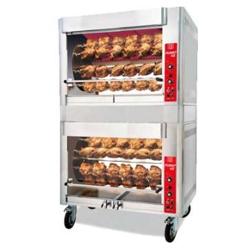 CB Planet 96 chicken rotisserie. High speed electric. 96 bird capacity