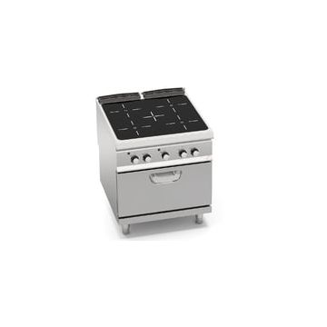 Bertos S900 4-zone infrared top + 1/1 electric oven 13734400 SE9P4P/VTR+FE2