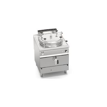 Bertos S900 100 l gas boiling pan with indirect heating (pressure tank) 13831203 SG9P10IA