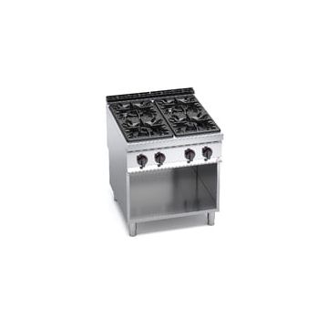 Bertos Maxima 900 4 burner gas cooker on cabinet 20702500 G9F4M