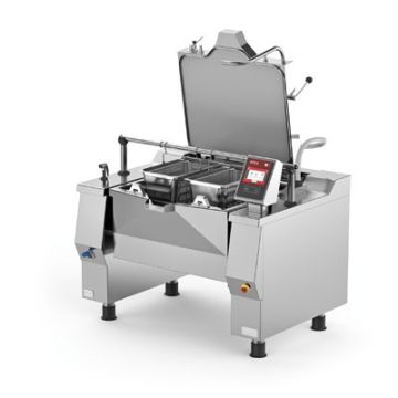 Firex Betterpan DBRG 180 A-C Pressure bratt pan. Gas heat. Basket Lift. 180 litre (DBR 180)