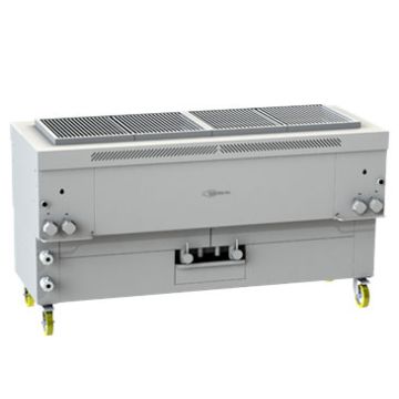 Gresilva GHPI 3F/1700 Mega Ceramic Grill with Fixed Grid 