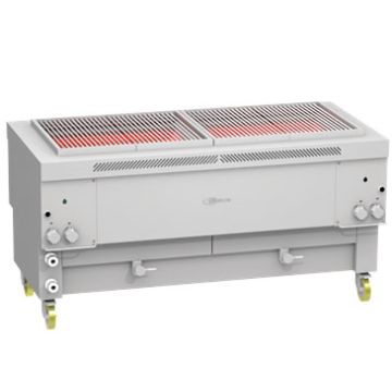 Gresilva GHPI 4F/1700 Mega Ceramic Grill with Fixed Grid 