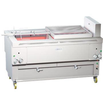 Gresilva GHPI R4/1700 Mega Ceramic Spit Roast Horizontal Grill