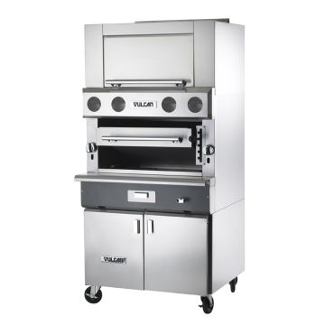 Vulcan Hart VIR1F Infrared Broiler With Refrigerated Base