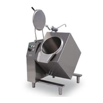 50 litre tilting Commercial Boiling Pan. Direct gas heat. Icos BPB.GD 50