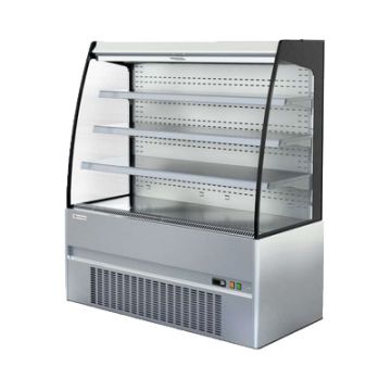 Mafirol CR8LW-FVLC Stainless Steel Merchandiser 866mm wide