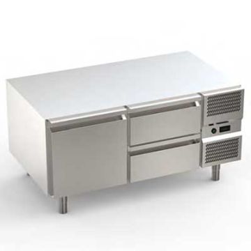 Mareno MBR760PC Refrigerated Base -2+8 &deg;C 1 Door 2 Drawers Kw (Electric) 0.35