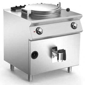 Mareno NPD78G8 Gas Boiling Pan 80 Lt. Direct Heating Kw (Gas) 17 - E 0.2