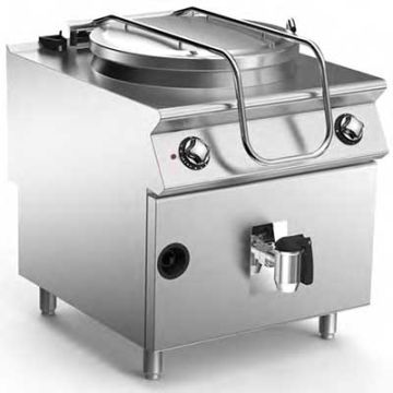 Mareno NPD98G15 Gas Boiling Pan 150 Lt. Direct Heating Kw (Gas) 24 - E 0.2