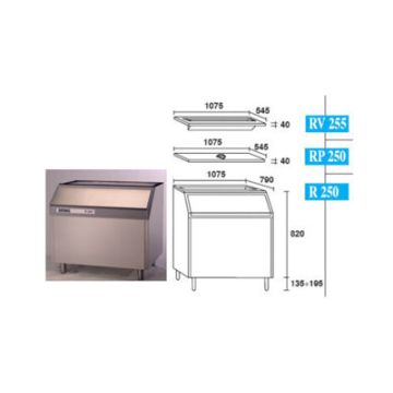 Simag R250 230Kg Ice Storage Bin