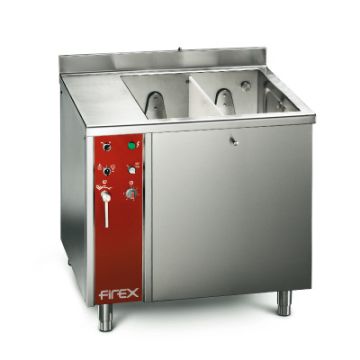 Firex LWD-2 Vegetable & Salad Washer. Stationary Tank. 7-27Kg. 3 Phase