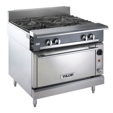 Vulcan Hart V4B36S 4 burner range with standard oven