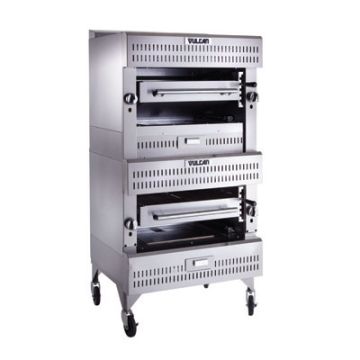 Vulcan Hart VBB2 Double Deck Ceramic Broiler. 