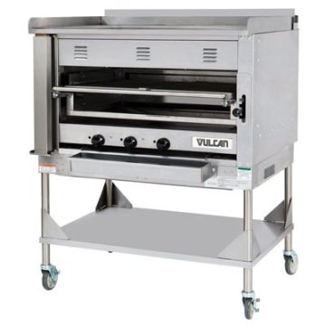 Vulcan Hart VST3B Ceramic Broiler with Griddle Plate. 